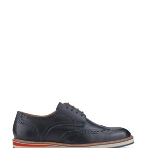 PEN553 Black Gents Lace Smart Shoes