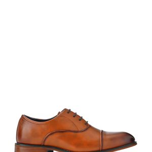 PEN557 Brown Smart Lace-Up Shoes